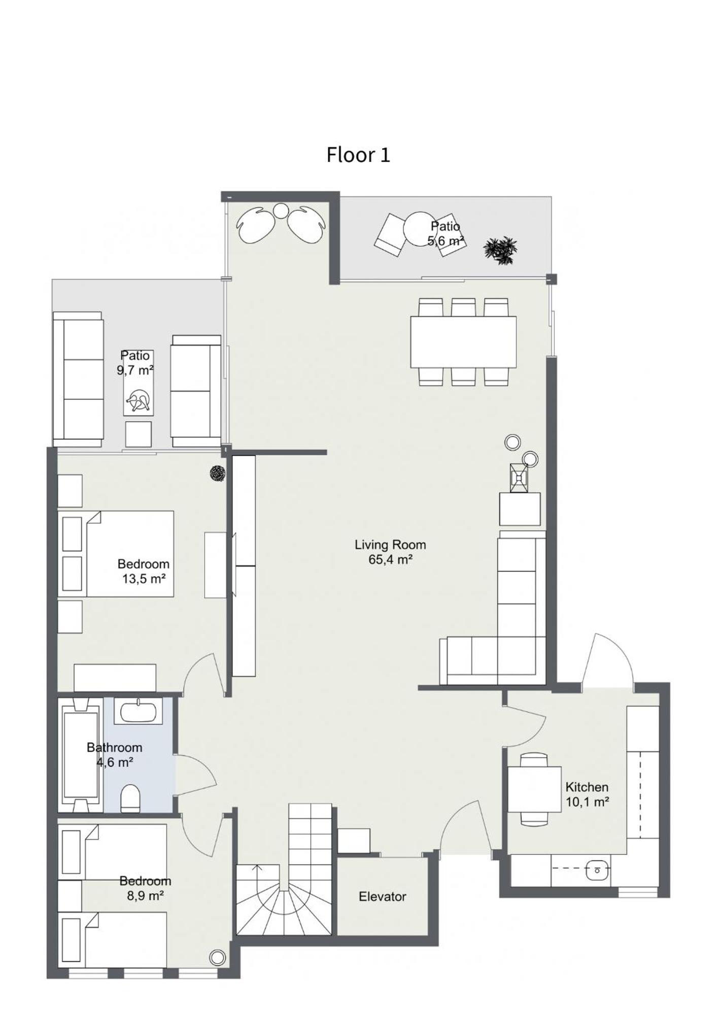 Villa White Whale Адехе Екстериор снимка